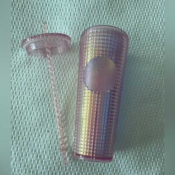 Starbucks Pink Disco Ball Holiday 2020 Tumbler - Picture 4 of 8